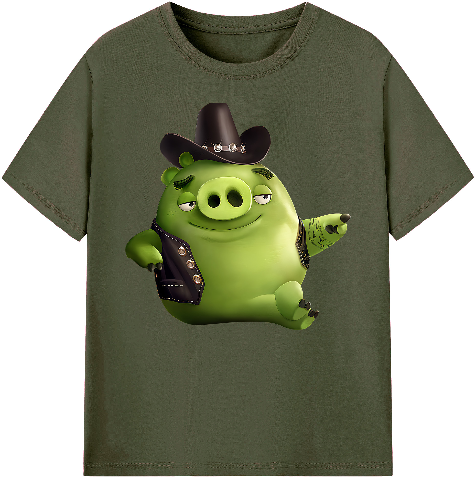 （画像用） Angry Birds アングリーバード 綿100％ メンズ半袖Tシャツ｜肌触りやわらか＆通気性